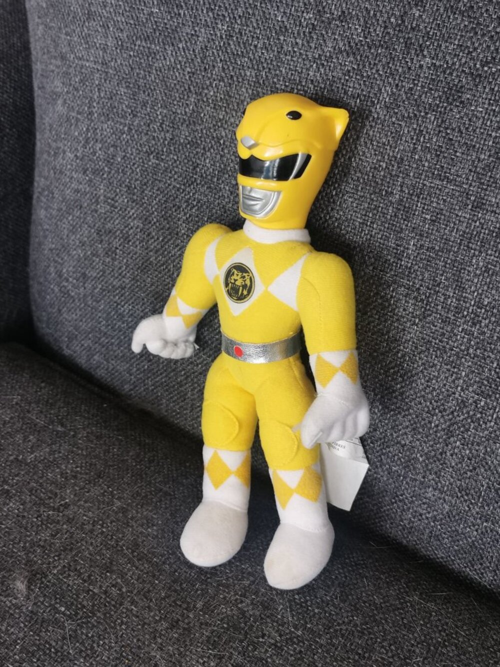 Vintage Power Rangers Yellow Ranger Plush Doll 1993